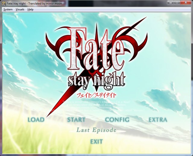 Fate Stay Night Game Last Episode Realta Nua Balance Cube